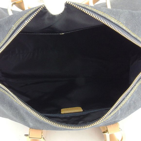 Dior handbag beige canvas ~ leather Authentic used - Picture 6 of 8